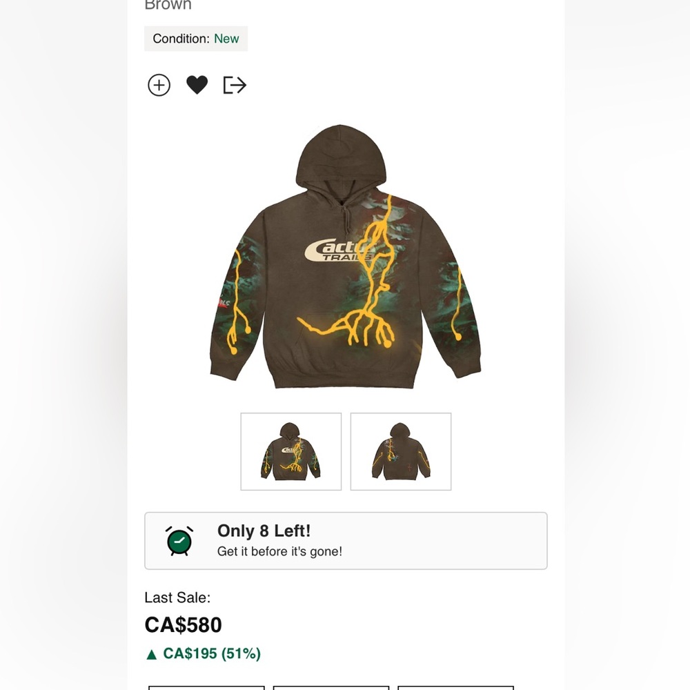 Travis Scott Cactus Jack Cactus Trails Sweater